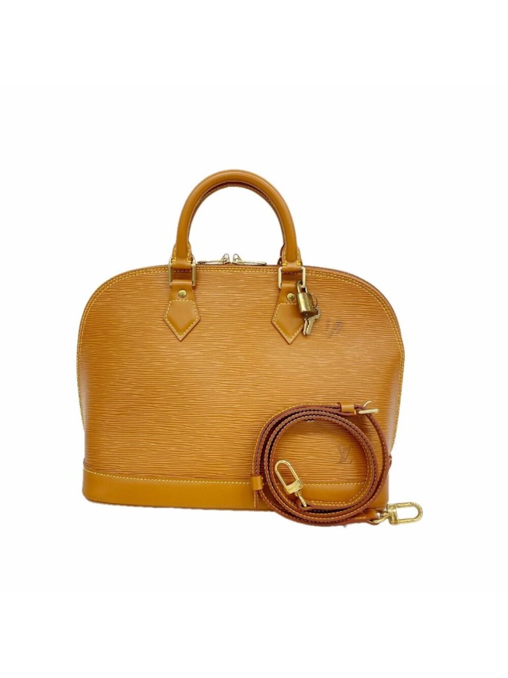 Louis Vuitton Handbag Epi Alma Cipango Gold 2-Way Bag